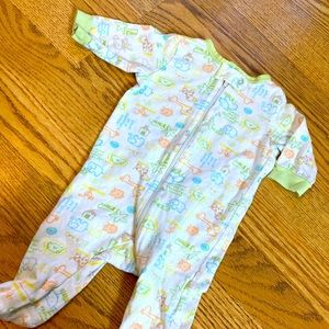 Newborn footie outfit
